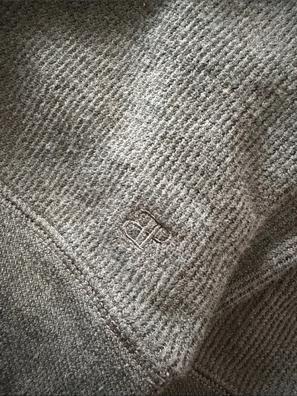 Banana Republic Men's Olive Green Zip-Up Sweater